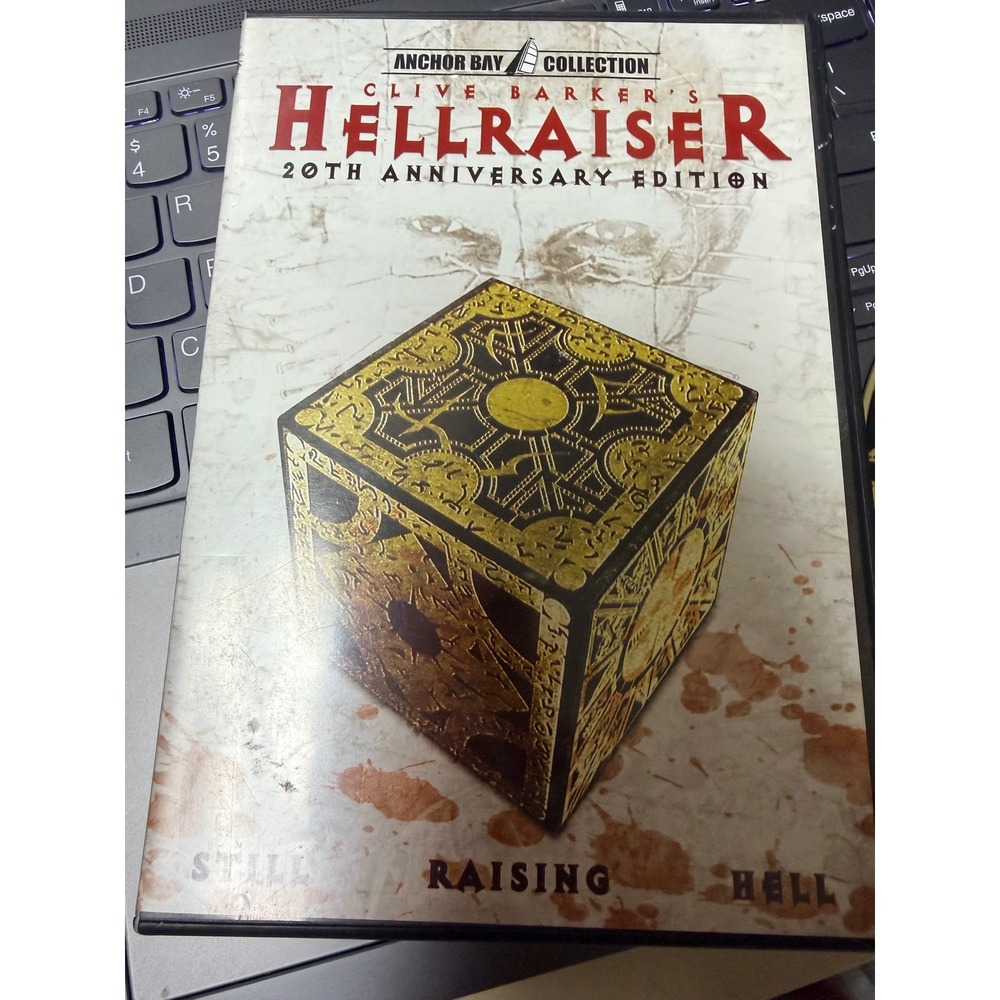 Hellraiser 20th Anniversary Edition DVD Clive Barker Anchor Bay DV14136
